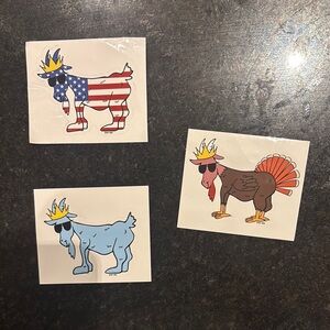 GOAT Usa Stickers!
